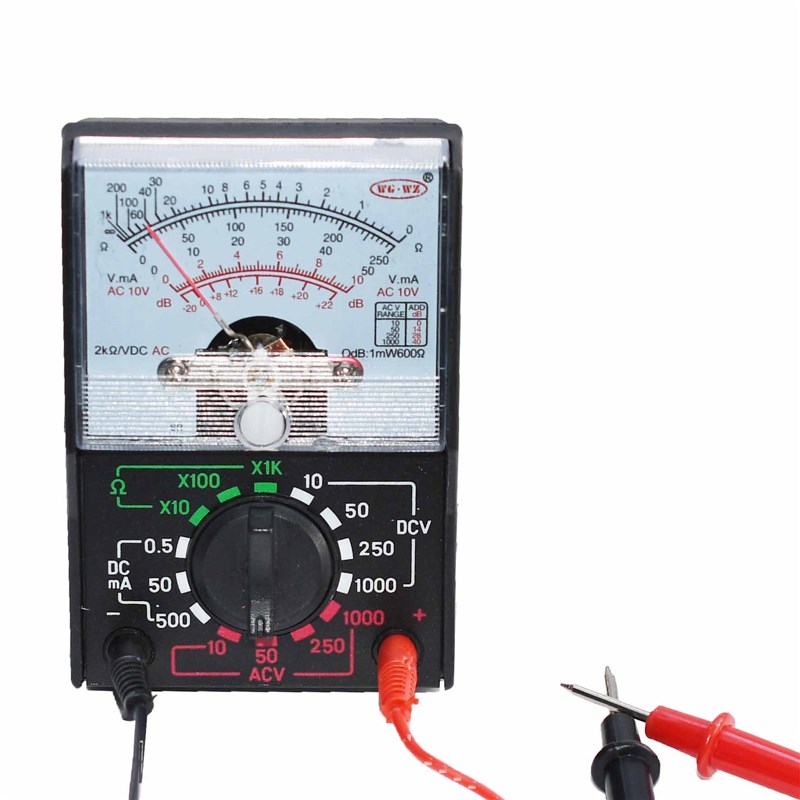 万用表指针式电工笔式笔试迷你万用表机械式尖头高精度小型数字式