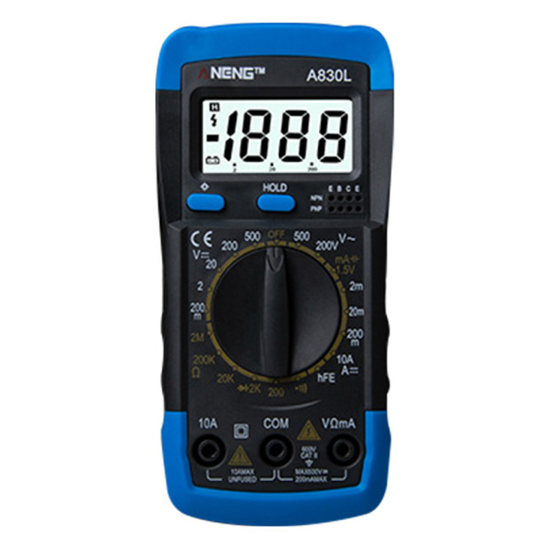A830L万用表 手持式数字万用表 电流表 电压表 高精度数显表830B