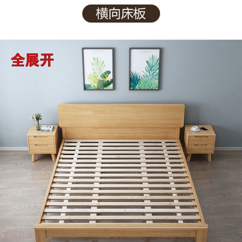 热销床板条实木排硬木板杉木防潮铺板护腰原木板条折叠硬床可定作图片