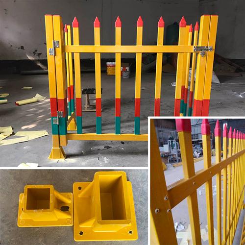 玻璃纤维箱变变压器安全绝缘围栏变电站护栏墙电力安全配电箱防护