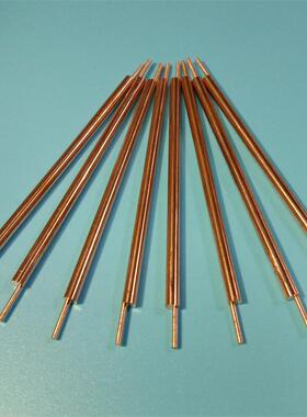 3x100mm氧化铝铜碰焊针18650锂电池组电焊针2x100进口点焊机焊针