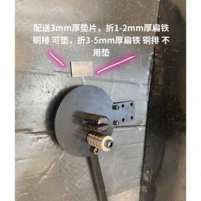 手动扁铁折弯机铜排折弯器钢板铜板扁铁直角90度折弯手动折弯器扁