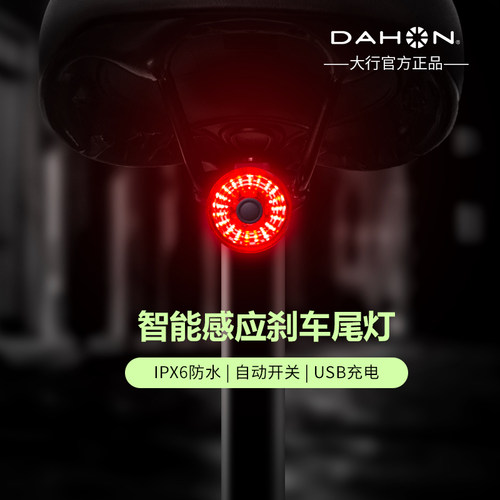 dahon大行自行车智能感应尾灯