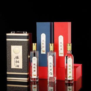 山茶油专用瓶玻璃空瓶家用油瓶商用密封带盖油壶防漏山茶油麻油调