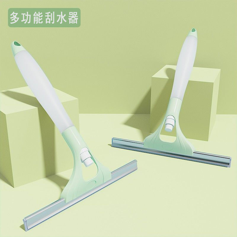 新款玻璃清洁刷家用多功能刮水器自带喷壶海绵刷双面擦玻璃神器