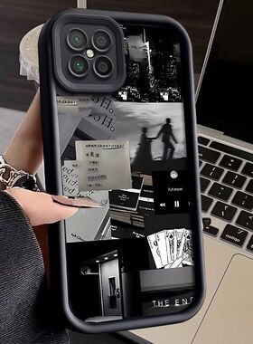 适用华为荣耀play5手机壳hjc-an90软硅胶honor play5t保护套koz-al40高级全包piay5防摔paly5个性网红5g男女