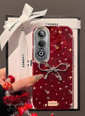 适用一加Ace5至尊版手机壳PLC110新款女1加ace5ultra保护套oneplus手链1+ace时尚高级5g带镜头膜全包防摔网红