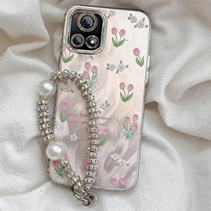 适用vivoy52s手机壳v2054a带镜头膜iqoou3x保护套v2057a新款viv0y31s防摔y54s手链iq00u3女生oppo时尚简约潮