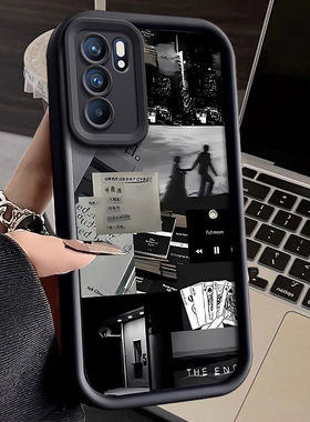 适用OPPOReno6手机壳peqm00硅胶软opporeno6pro保护套pepm00全包防摔5g女生opreon6个性创意0pp0ren06pr0新款