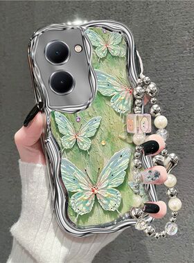 适用vivoy78手机壳V2278A新款女vivo y78+保护套V2271A电镀硅胶软vlvoy78m防摔viv0y78plus全包5g高级y78十潮