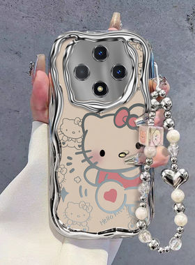 适用华为hi畅享60pro手机壳LGN-AN00新款全包5g优畅享50plus保护套VP005硅胶软ins手链pr0可爱pius女生清纯潮