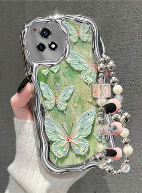 适用vivoY52s手机壳V2057A新款女iqoou3x保护套V2106A电镀硅胶软vlvoy31s全包v2054a防摔viv0y54s高级V2045A