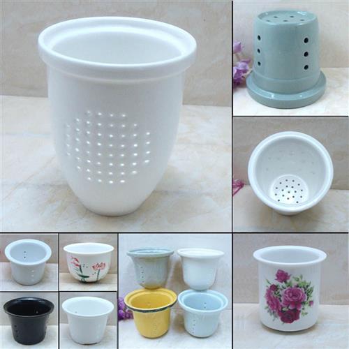陶瓷茶叶过滤网过滤斗茶隔茶滤茶器茶漏网功夫茶具配件满就包邮