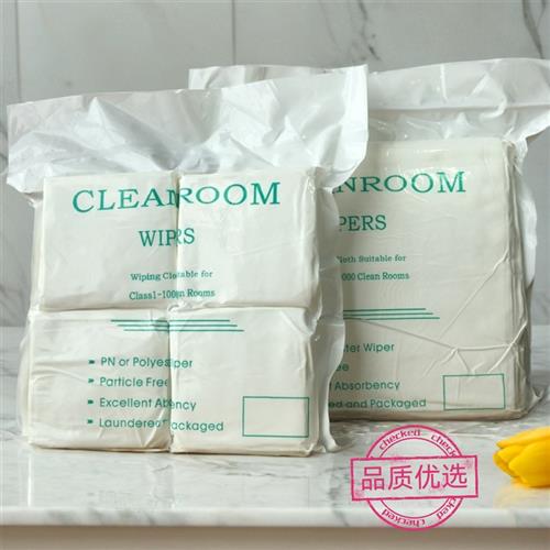 无尘布工业擦拭布手机屏喷头抹布不掉毛防静电大号超细纤维除尘布