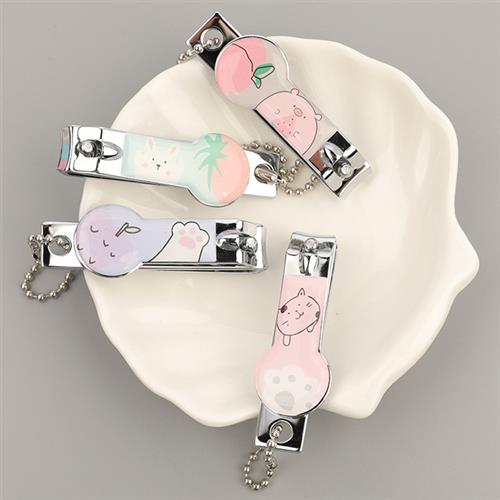 家用便携指甲个人剪刀美甲工具不锈钢修脚剪简约指甲钳修指甲刀