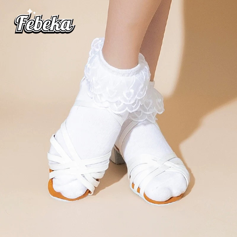 女童白色儿童袜可爱网红同款袜子