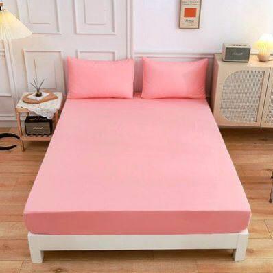 King Size bed sheets fitted sheet pillow cases 床笠 枕套