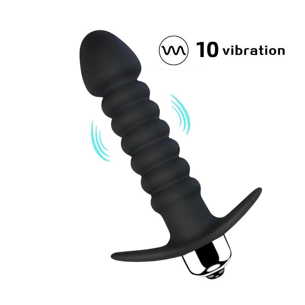 Vibrator Anal Plug Sex Toy Butt Plug for Woman Man with