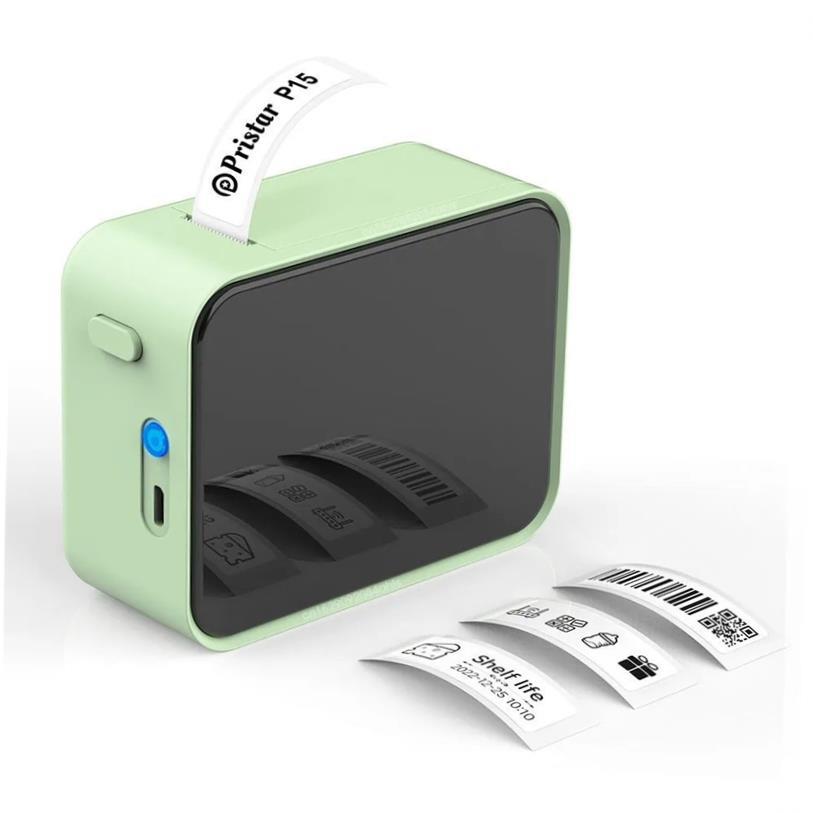 Portable Label Printer Mini Bluetooth Labeling Machine DIY A