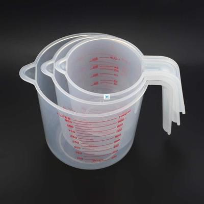 250/500/1000ML Plastic Measuring Cup Jug Pour Spout Surface