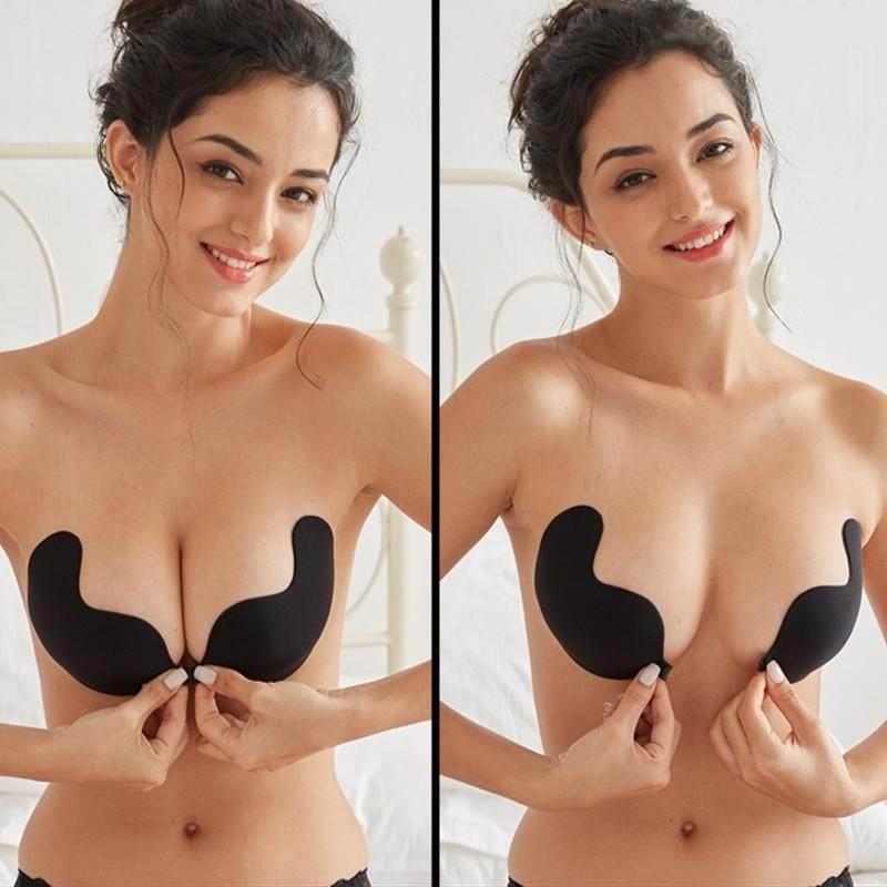 Silicone Push Up Bra Self Adhesive Strapless Invisible Bra A