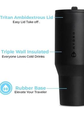 2025 NEW HydroJug Traveler 32OZ/40OZ tumbler Straw Lid Stain