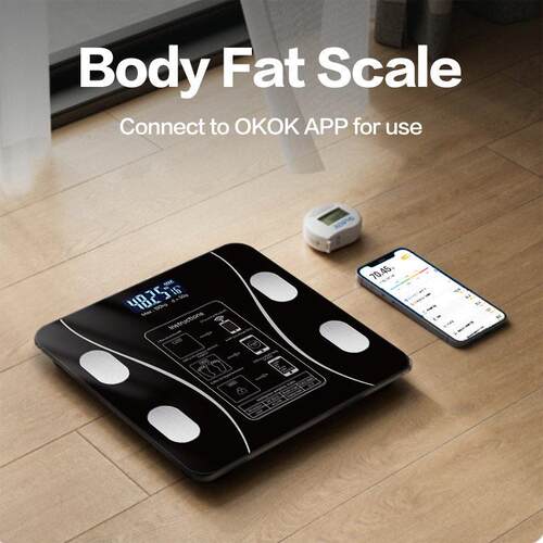 Body fat scale intellient Fat electronic scales English menu