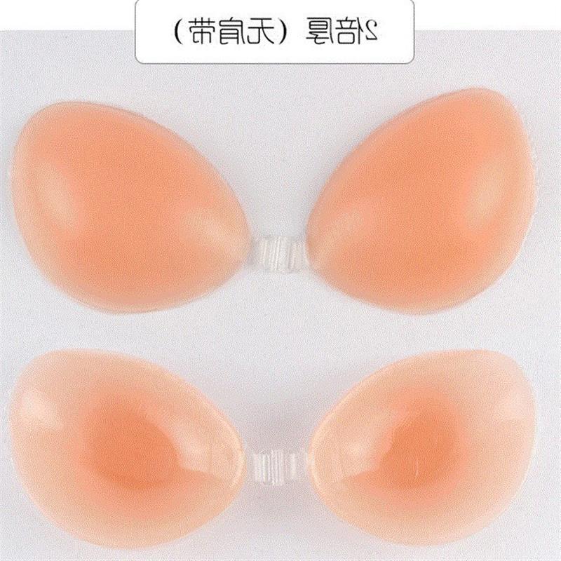 Bra Self-adhesive Stick On Gel Push Up Strapless Backless