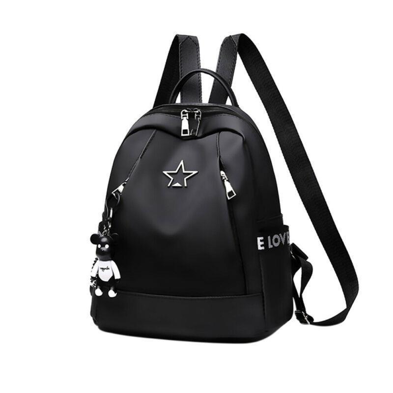 emale School Travel Shoulder Bag Anti-thief Pendant Backpack