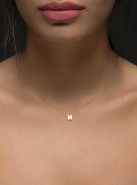 Necklaces for Women Chain Initial Charms Necklace Pendant Me