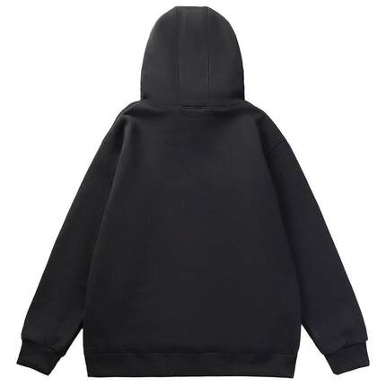 Men's Hoodies Pullover Classic Black Hoodie for Men Casu