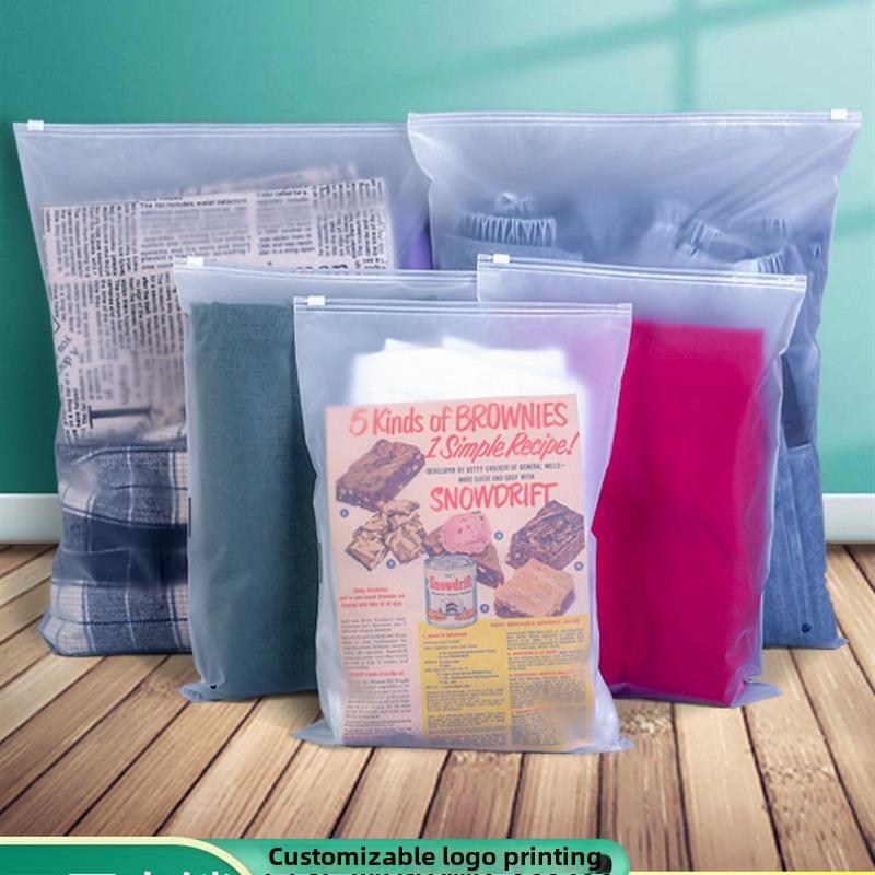 Zip-lock bag sealed plastic transparent pull-out travel