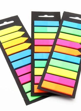 200 sheet Color Clear Sticky Notes Index Tabs Posted Transpa
