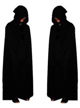 Halloween cape vampire witch costume万圣节披风黑色披风斗篷