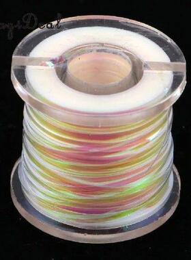 1 Roll Holographic Tinsel Line Tape Fly Tying Tape Pearl