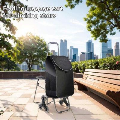 Climbing Stairs Luggage Cart Trolley with Waterproof Bag