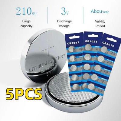 Cell Suitable For Tuners Durable New 5pcs CR2032