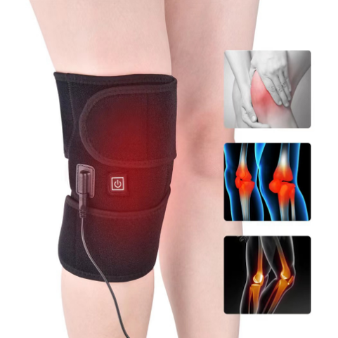 USB加热护膝电热保暖护膝理疗热敷艾灸老人膝盖保暖发热护膝