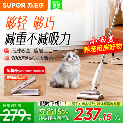 【咨询更优惠】轻量型吸拖一体机