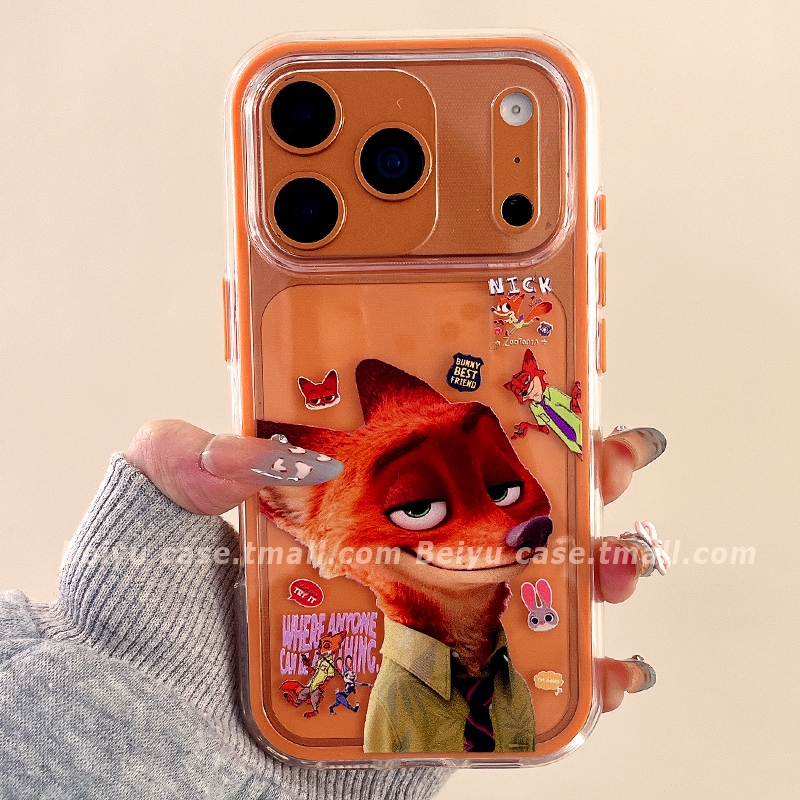 可爱卡通适用苹果手机壳