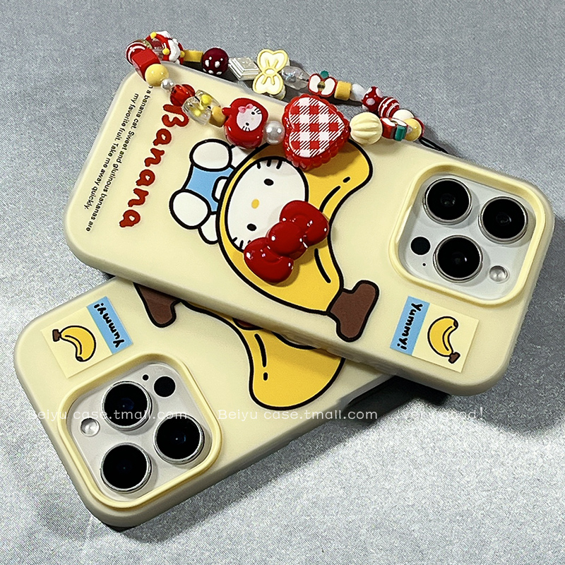 香蕉HelloKitty适用苹果手机壳