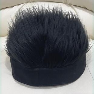 屈臣氏假发帽子男一体时尚夏天戴的短发全头套男式街头嘻哈男士头