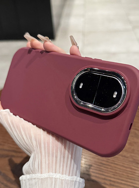 适用于华为nova13pro手机壳新款圆边磨砂nova12ultra纯色简约高级感mate70防摔硅胶60pro软套X70情侣款pura80