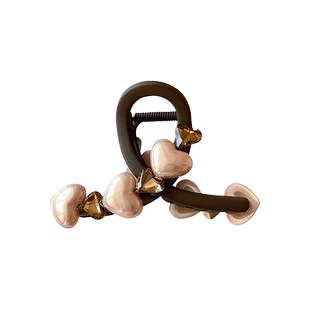 高级感抓夹女发量少2026新款后脑勺盘头发夹子半扎发卡鲨鱼夹头饰