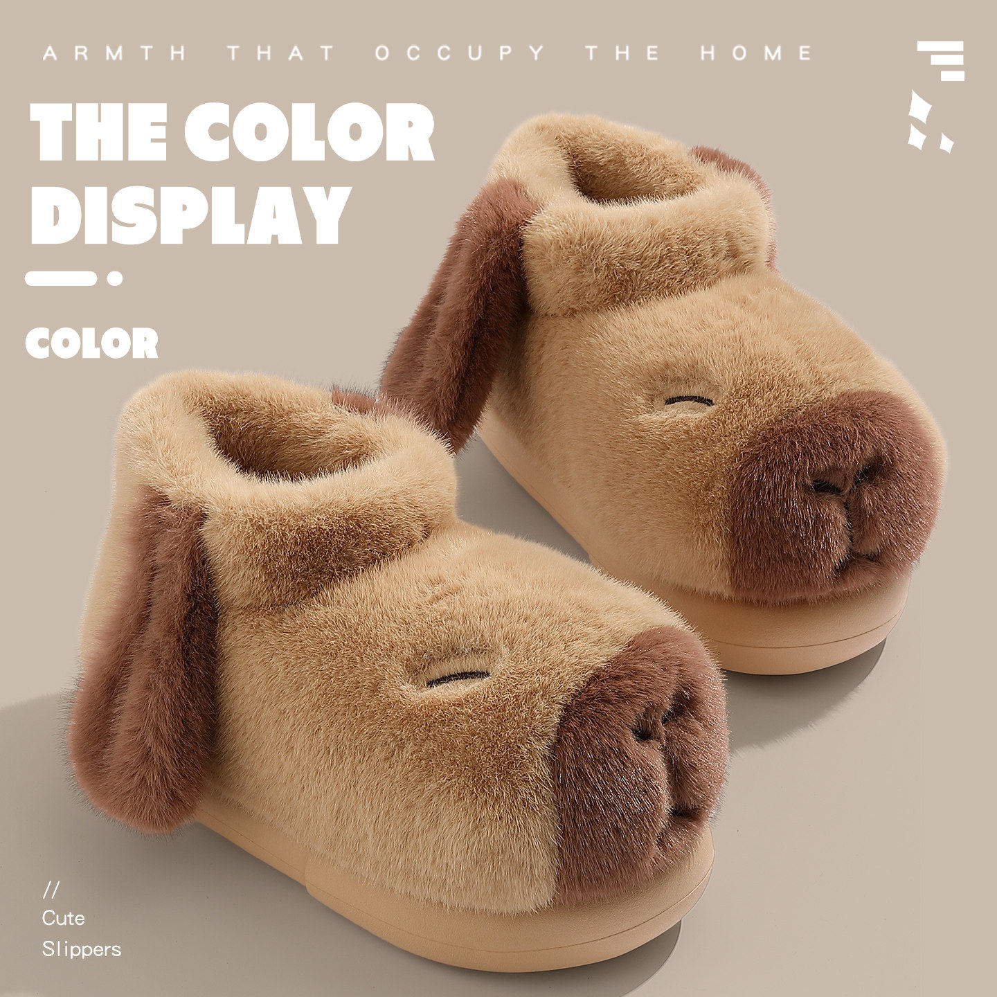 卡通儿童棉拖鞋男童2025新款秋冬季室内家居毛绒保暖包跟亲子棉鞋