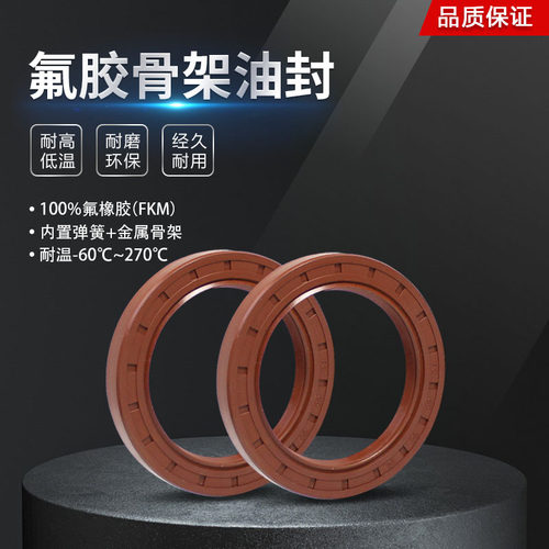 进口骨架油封氟胶耐高温TC，TG骨架油封，非标骨架油封