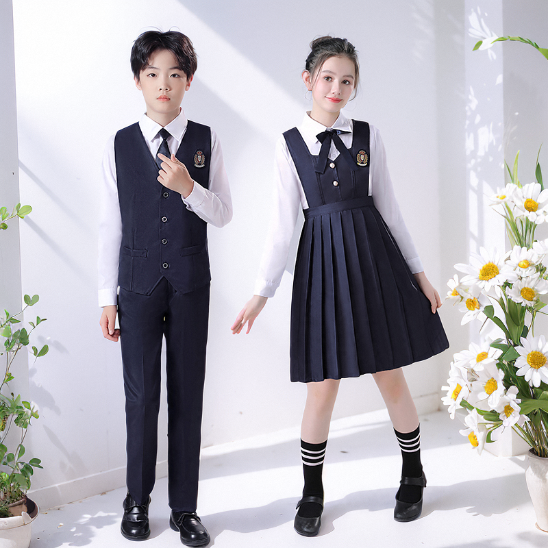 合唱团演出服儿童中小学生英伦风