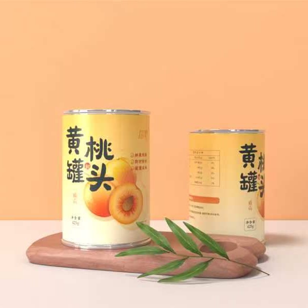砀山黄桃罐头果耶新鲜水果6罐*425克支持试吃一瓶配料表干净YY