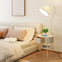 Кремовый торшер для кровати, атмосферный диван для гостиной, настольная лампа