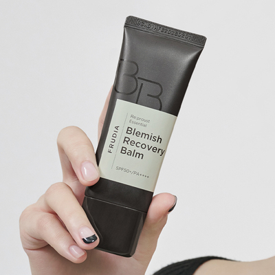 韩国直邮~FRUDIA 妆前饰色打底 手指粉霜 积雪草精华 40g